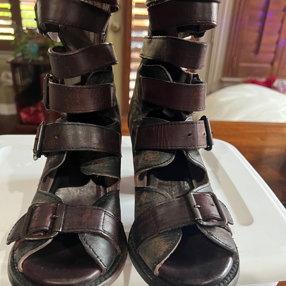 Freebird Distressed Sandals. Purchased at the Freebird store in Salt Lake City - Picture 9 of 11